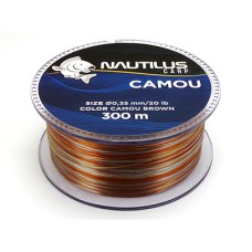 Леска Nautilus Global Camo Brown 300м 0,30мм